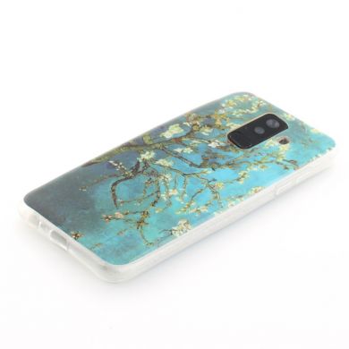 Силиконовый (TPU) чехол Deexe Life Style для Samsung Galaxy A6+ 2018 (A605) - Almond Tree in Blossom