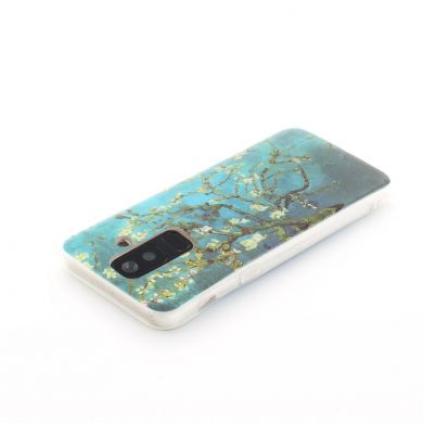 Силиконовый (TPU) чехол Deexe Life Style для Samsung Galaxy A6+ 2018 (A605) - Almond Tree in Blossom