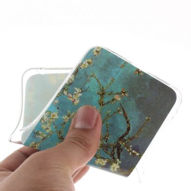 Силиконовый (TPU) чехол Deexe Life Style для Samsung Galaxy A6+ 2018 (A605) - Almond Tree in Blossom