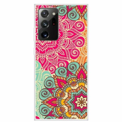 Силіконовий (TPU) чохол Deexe Life Style для Samsung Galaxy Note 20 Ultra (N985) - Malanda Flower