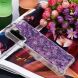 Силиконовый (TPU) чехол Deexe Liquid Glitter для Samsung Galaxy A13 5G (A136) / A04s (A047) - Dark Purple Hearts. Фото 5 из 7