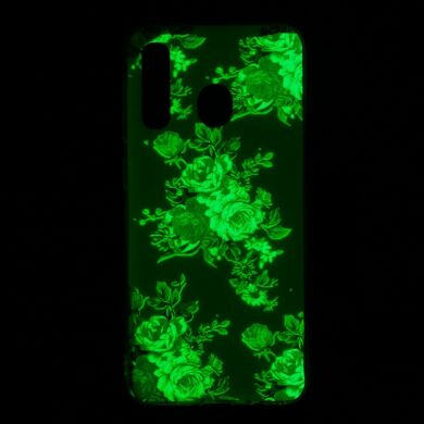 Силіконовий (TPU) чохол Deexe LumiCase для Samsung Galaxy A50 (A505) - Vivid Flowers