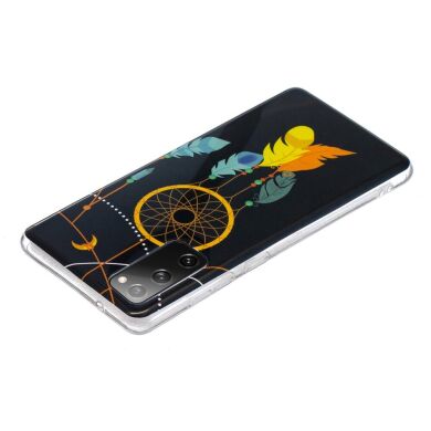 Силиконовый (TPU) чехол Deexe LumiCase для Samsung Galaxy S20 FE (G780) - Dream Catcher