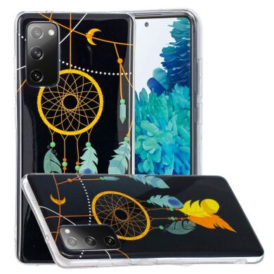 Силиконовый (TPU) чехол Deexe LumiCase для Samsung Galaxy S20 FE (G780) - Dream Catcher