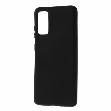 Силіконовий (TPU) чохол Deexe Matte Case для Samsung Galaxy S20 (G980) - Black