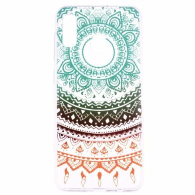 Силіконовий (TPU) чохол Deexe Pretty Glossy для Samsung Galaxy A30 (A305) - Colorful Mandala