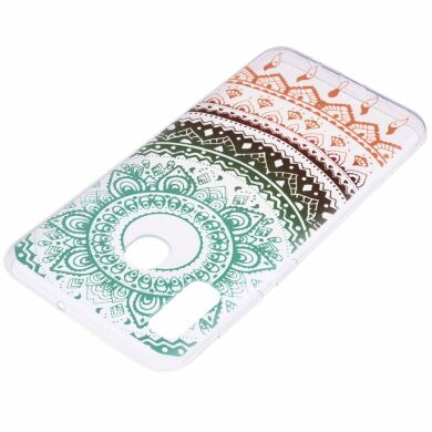 Силіконовий (TPU) чохол Deexe Pretty Glossy для Samsung Galaxy A30 (A305) - Colorful Mandala