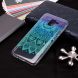 Силіконовий (TPU) чохол Deexe Pretty Glossy для Samsung Galaxy J6 2018 (J600), Cyan and Purple Flower
