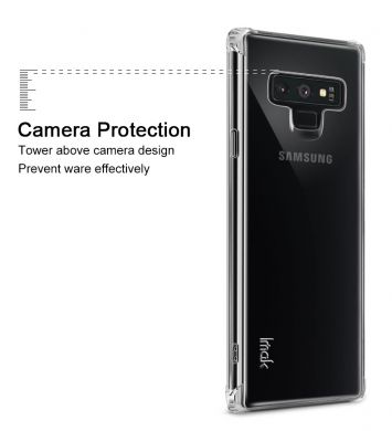 Силиконовый (TPU) чехол IMAK Airbag Case для Samsung Galaxy Note 9 (N960) - Matte Black