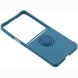 Силіконовий (TPU) чохол з кільцем Deexe Color Shell (FF) для Samsung Galaxy Flip 8 - Midnight Blue