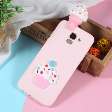 Силиконовый (TPU) чехол UniCase 3D Pattern для Samsung Galaxy J6 2018 (J600) - Sweet Pattern