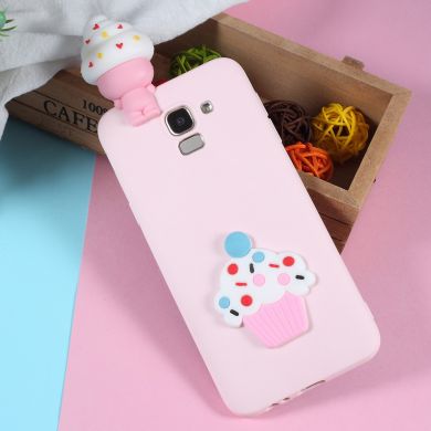 Силиконовый (TPU) чехол UniCase 3D Pattern для Samsung Galaxy J6 2018 (J600) - Sweet Pattern