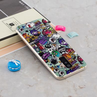 Силиконовый (TPU) Deexe LumiCase для Samsung Galaxy A6+ 2018 (A605) - Wow Brains