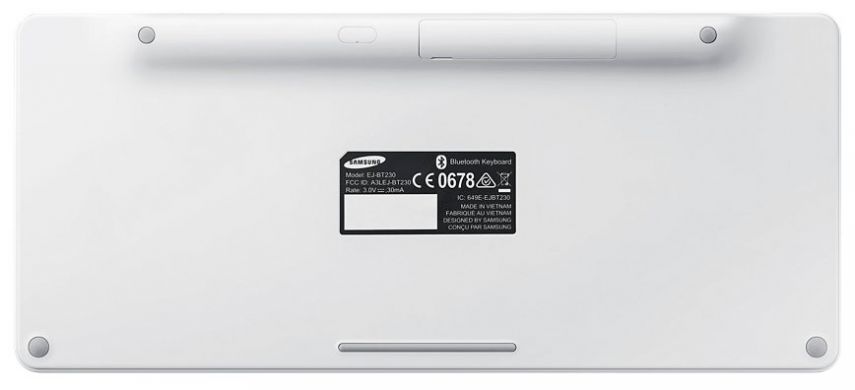 Ультракомпактная клавиатура Samsung для планшетов и смартфонов EJ-BT230RWEGRU