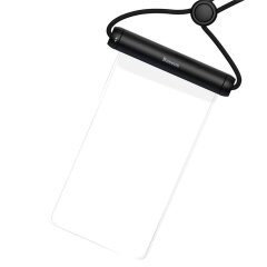 Влагозащитный чехол Baseus Cylinder Slide Cover - Black