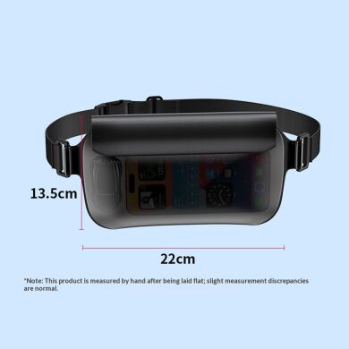 Вологозахисний чохол UniCase Aqua Motion для смартфонів діагоналлю до 7.2 дюймів - Black