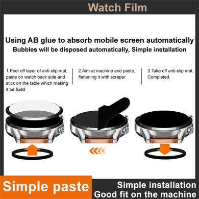Захисна плівка IMAK Watch Film для Samsung Galaxy Watch 8 (40mm) - Black