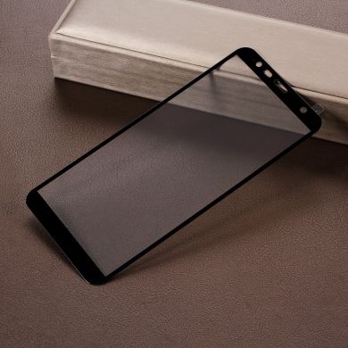 Защитное стекло Deexe Full Coverage для Samsung Galaxy J6+ (J610) - Black