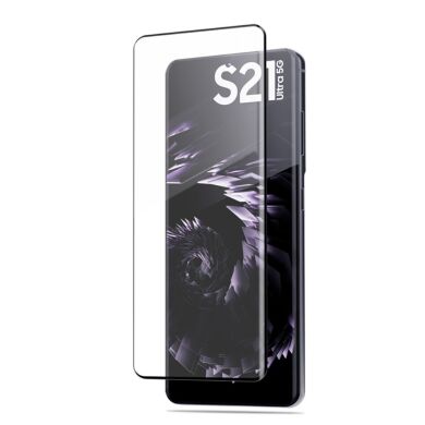 Защитное стекло MOCOLO 3D Curved Full Size для Samsung Galaxy S21 Ultra - Black