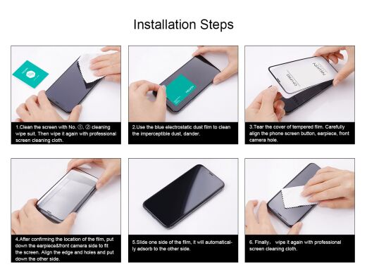 Защитное стекло NILLKIN Amazing CP+ PRO для Samsung Galaxy A37 (A376) - Black