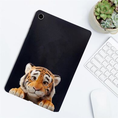 Защитный чехол Deexe Animal Series для Samsung Galaxy Tab A9 Plus (X210/216) - Little Tiger