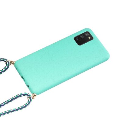 Захисний чохол Deexe Astra Case для Samsung Galaxy A02s (A025) - Cyan