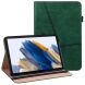 Защитный чехол Deexe Business Cover для Samsung Galaxy Tab A9 Plus (X210/216) - Green. Фото 1 из 6