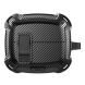 Защитный чехол Deexe Carbon Shield для Samsung Galaxy Buds 3 / Buds 3 Pro - Black. Фото 1 из 9