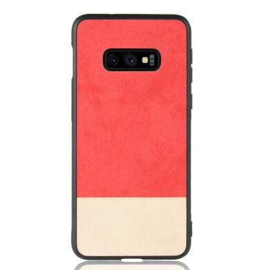 Защитный чехол Deexe Elegant Series для Samsung Galaxy S10e - Red