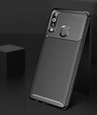 Захисний чохол Deexe Fusion для Samsung Galaxy A20s (A207) - Brown