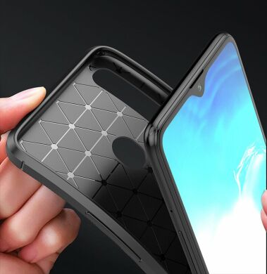 Захисний чохол Deexe Fusion для Samsung Galaxy A20s (A207) - Brown