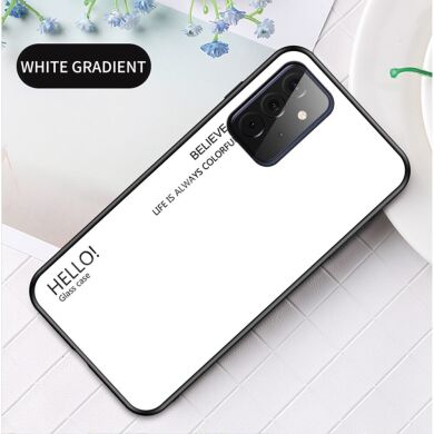 Захисний чохол Deexe Gradient Color для Samsung Galaxy A72 (А725) - White