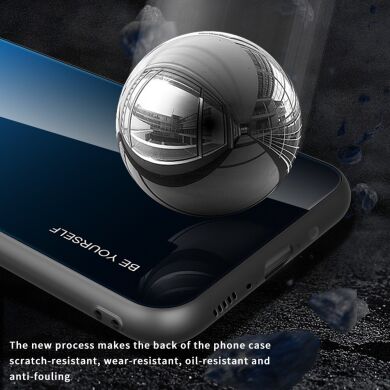 Захисний чохол Deexe Gradient Color для Samsung Galaxy M31s (M317) - Black / Blue