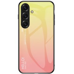 Захисний чохол Deexe Gradient Color для Samsung Galaxy S26 Plus - Yellow