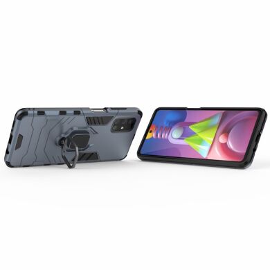 Захисний чохол Deexe Hybrid Case для Samsung Galaxy M51 (M515) - Blue