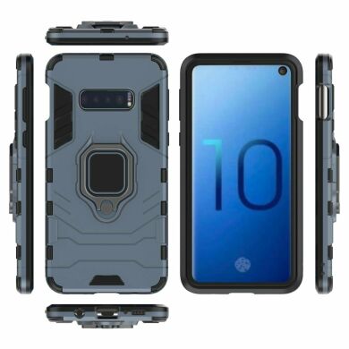 Захисний чохол Deexe Hybrid Case для Samsung Galaxy S10 Lite (G770) - Blue