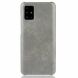 Защитный чехол Deexe Leather Back Cover для Samsung Galaxy A71 (A715) - Grey. Фото 2 из 5