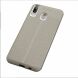 Защитный чехол Deexe Leather Cover для Samsung Galaxy M20 - Grey. Фото 2 из 11