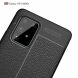 Защитный чехол Deexe Leather Cover для Samsung Galaxy S10 Lite (G770) - Black. Фото 5 из 15