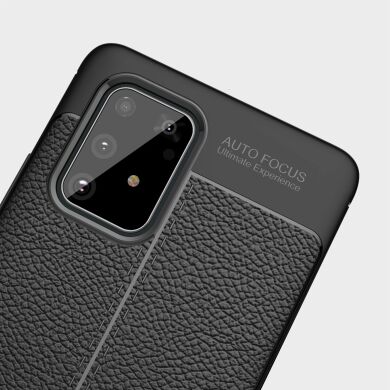 Захисний чохол Deexe Leather Cover для Samsung Galaxy S10 Lite (G770) - Black