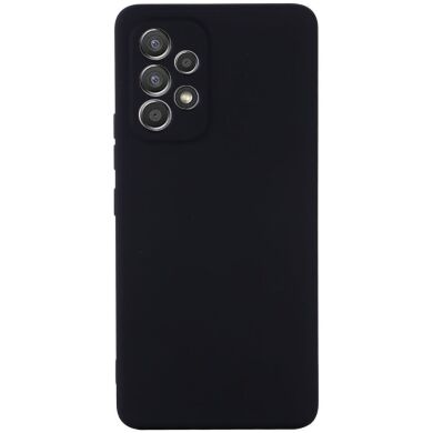 Захисний чохол Deexe Silicone Case для Samsung Galaxy A33 (A336) - Black