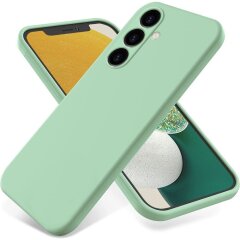 Защитный чехол Deexe Silicone Case для Samsung Galaxy S23 FE - Green