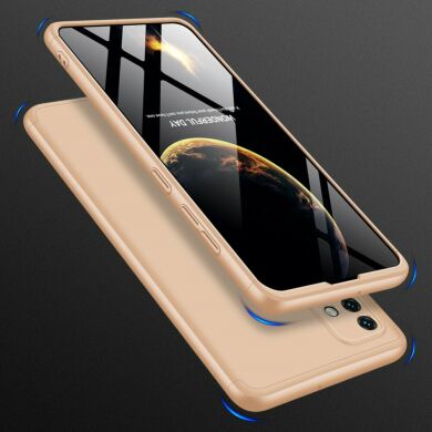 Защитный чехол GKK Double Dip Case для Samsung Galaxy A51 (А515) - Gold