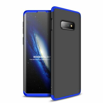 Защитный чехол GKK Double Dip Case для Samsung Galaxy S10e (G970) - Black / Blue