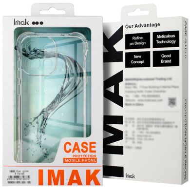 Захисний чохол IMAK Airbag MAX Case для Samsung Galaxy S26 Plus - Transparent