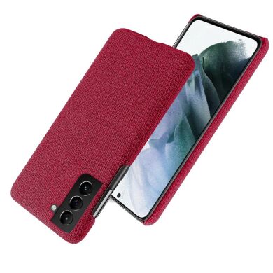 Защитный чехол KSQ Cloth Style для Galaxy S22 - Red