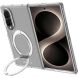 Защитный чехол LEREACH TOC Crystal MagStand для Samsung Galaxy Fold 8 - Transparent. Фото 3 из 15