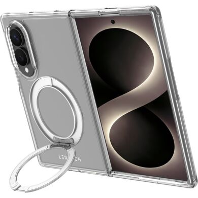 Защитный чехол LEREACH TOC Crystal MagStand для Samsung Galaxy Fold 8 - Transparent