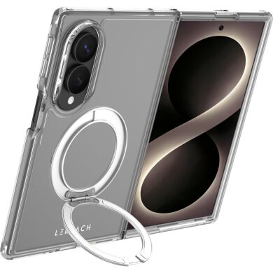 Защитный чехол LEREACH TOC Crystal MagStand для Samsung Galaxy Fold 8 - Transparent