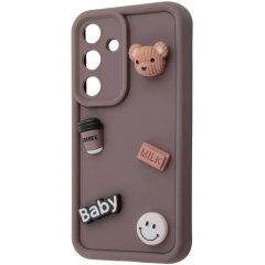 Защитный чехол Pretty Things Case для Samsung Galaxy S24 (S921) - Brown / Bear